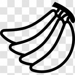 Banana Bread Bananas Latundan Clip Art - Artwork - Fruitsoutline Transparent PNG