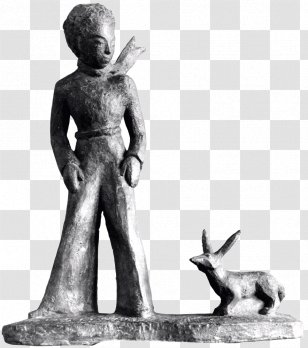 The Little Prince Statue Bronze Sculpture Figurine Transparent PNG