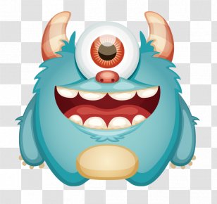 Monster Cartoon Shutterstock Smile - Mouth - Fashion Design Blue Transparent PNG