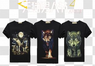 T-shirt International Mens Day Printing Clothing - Poster - Lynx Men's Costume Transparent PNG