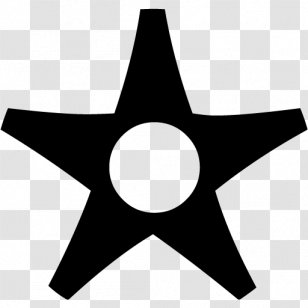 Canadian Screen Awards Academy Of Cinema & Television Film Centre - Symbol - White Star Whitestar Black Transparent PNG