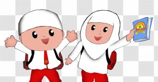 Cartoon Child Clip Art School Drawing - Thumb - Happy Eid Kids Transparent PNG