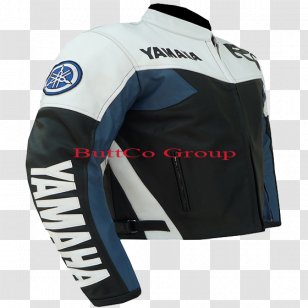 Leather Jacket Motorcycle Accessories Clothing Sleeve - Material Transparent PNG