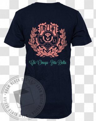 T-shirt Coffee Logo Sleeve Font - Shirt - Chi Omega Transparent PNG