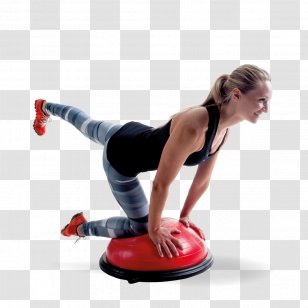 Exercise Balls BOSU Sport Physical Fitness - Cartoon - Ball Transparent PNG