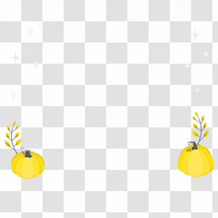 Yellow Line Plants Font Text Transparent PNG