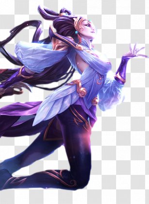League Of Legends Diana Riot Games Cassiopeia Angels - Watercolor Transparent PNG