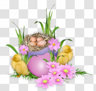 Easter Clip Art - Flowering Plant - Frame Transparent PNG