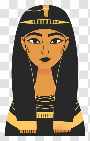 Egyptian Woman - Artistic Egyptian Female Figure Transparent PNG