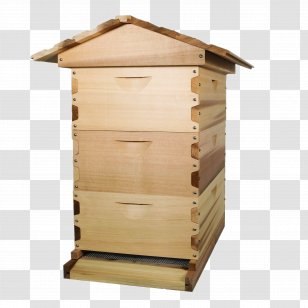 Beehive Hive Frame Beekeeping Horizontal Top-bar - Langstroth - Bee Transparent PNG