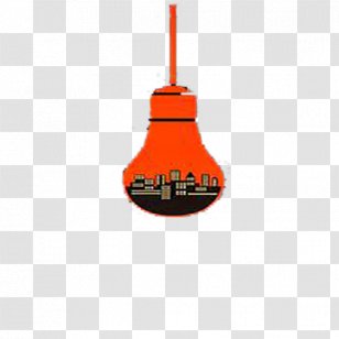 Incandescent Light Bulb City - Animation Transparent PNG