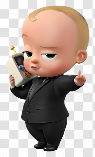 The Boss Baby - Baby Boss Character Transparent PNG