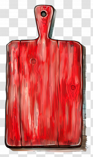 Wooden Cutting Board - Wooden Cutting Board Illustration Transparent PNG