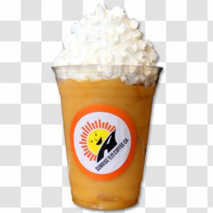 Smoothie Milkshake Cream Lemonade Flavor - Peach - Apricot Transparent PNG