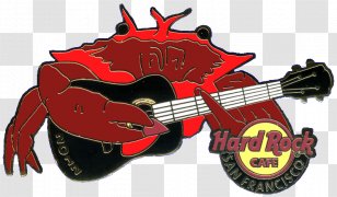 Christmas Island Red Crab Guitar Decapoda Musical Instruments - Accessory Transparent PNG