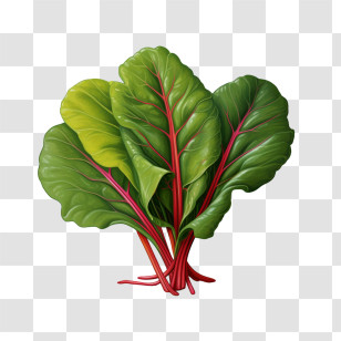 Swiss Chard
 - Fresh Swiss Chard Bunch Illustration Transparent PNG