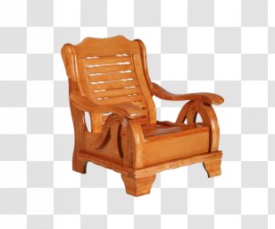 Chair Wood Couch Google Images - Orange - Rubber Sofa Picture Material Transparent PNG