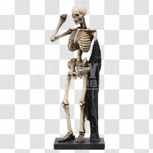 The Thinker Statue Figurine Collectable Sculpture - Classical - Punisher Skull Transparent PNG