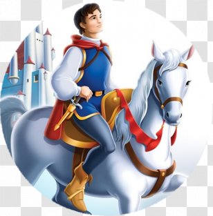 Snow White Prince Charming Seven Dwarfs Disney Princess Belle - Horse Supplies Transparent PNG