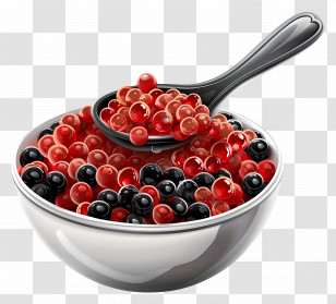 Caviar Day - Bowl Of Caviar Transparent PNG