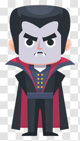 Spooky Vampire - Vampire Cartoon Transparent PNG