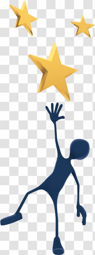 Blue Star - Electric - Gesture Transparent PNG