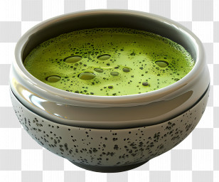 Matcha Green Tea - Matcha Green Tea Bowl Transparent PNG