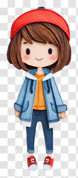 Max Caulfield - Cute Character With Red Cap Transparent PNG