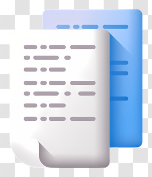 Paper Document - Office Documents And Files Transparent PNG
