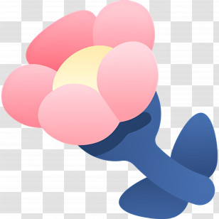 Pastel Flower - Pink Flower Bouquet Illustration Transparent PNG