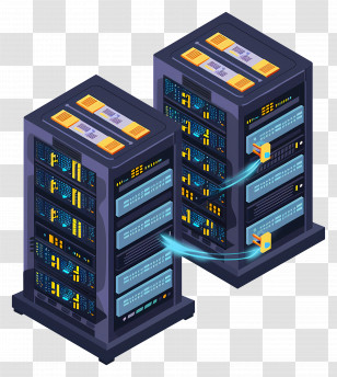 Digital Data - Data Server Racks Transparent PNG