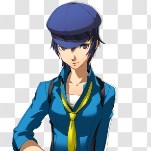 Shin Megami Tensei - Anime Detective Character Transparent PNG