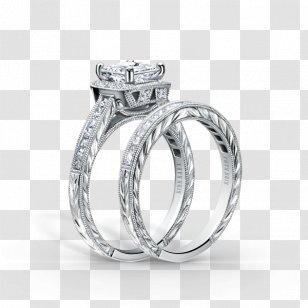Engagement Ring Wedding Princess Cut Jewellery - Golden Wheat Field Transparent PNG