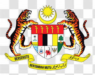 Jata Negara Logo - Malaysian National Coat Of Arms Transparent PNG