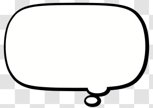 Text Box
 - Simple Blank Speech Bubble For Comics Illustration Transparent PNG
