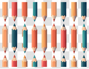Colored Pencils - Colorful Pencils For Art And Drawing Transparent PNG