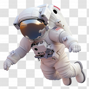 Astronaut Floating - Astronaut Floating In Space Transparent PNG