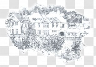Line Art Property White Sketch - Design Transparent PNG