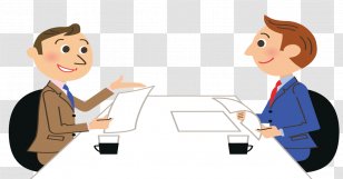 Interview Cartoon - Professional Development - Management Recruiter Transparent PNG