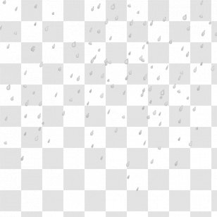 Drop Rain Icon - Black And White - Beautiful Drops Image Transparent PNG