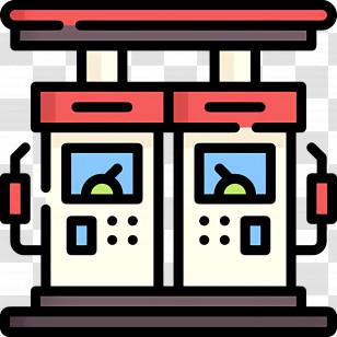 Gas Station - Gas Station Icon Transparent PNG