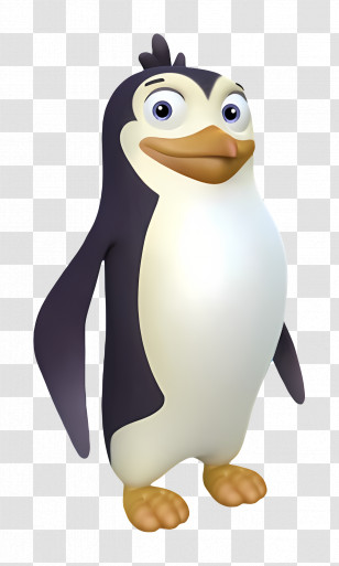 Paw Patrol - Cute Cartoon Penguin Illustration Transparent PNG