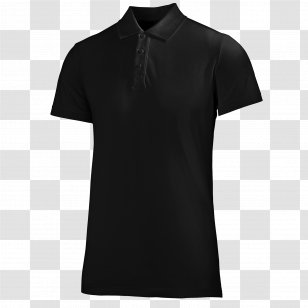 Long-sleeved T-shirt Crew Neck Polo Shirt - Tshirt Transparent PNG