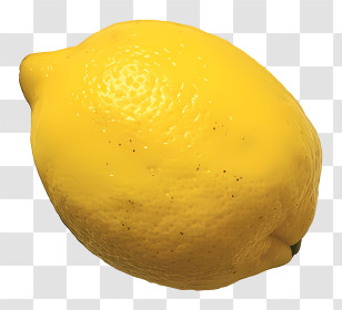Lemon - Yellow Lemon Close-Up Illustration Transparent PNG