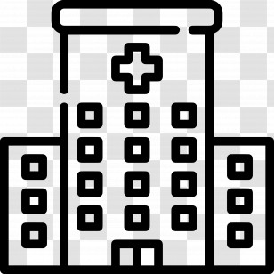 Hospital - Hospital Building Icon Transparent PNG
