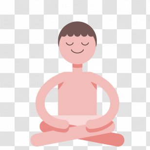 U745cu4f3du51a5u60f3 Yoga Meditation - Heart - Men's Vector Material Transparent PNG