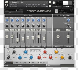 Microphone Sound Audio Mixers Drums Equalization - Snare Transparent PNG