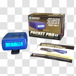 Shot Timer Shooting Firearm Chronograph - Clothespin Transparent PNG