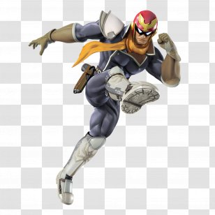 Super Smash Bros. For Nintendo 3DS And Wii U Brawl Melee Captain Falcon - Bros Transparent PNG
