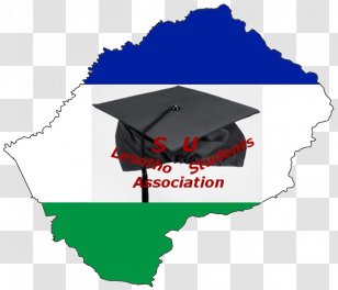 Flag Of Lesotho Sani Pass Kenya - Royaltyfree Transparent PNG